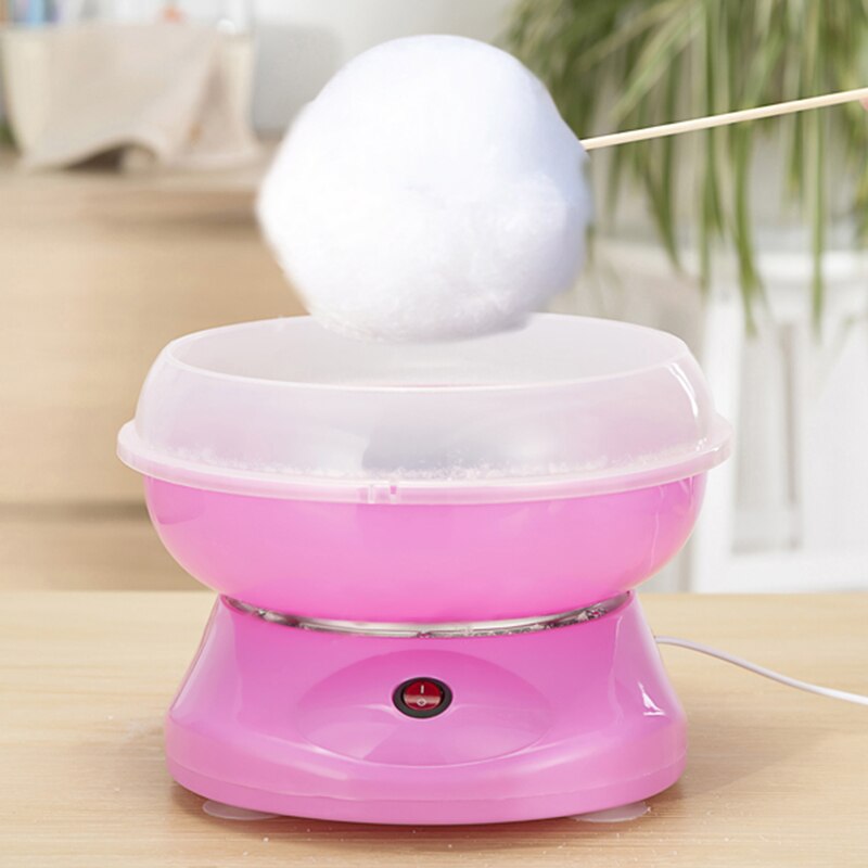 -Electric DIY Sweet Cotton Candy Maker Marshmallow Machine MINI Portable Cotton Sugar Floss Machine JK-MO5 US Plug