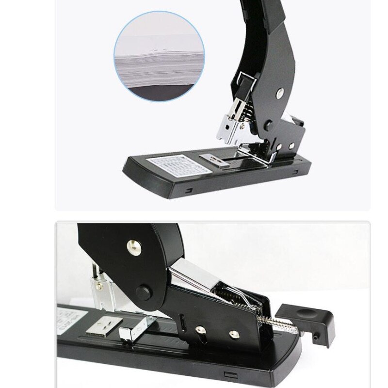 Heavy Duty Thick Layer Stapler Hand-Held Labor-Saving Binding Thick Stapler Office Supplies Can Be Nailed To 120 Pages