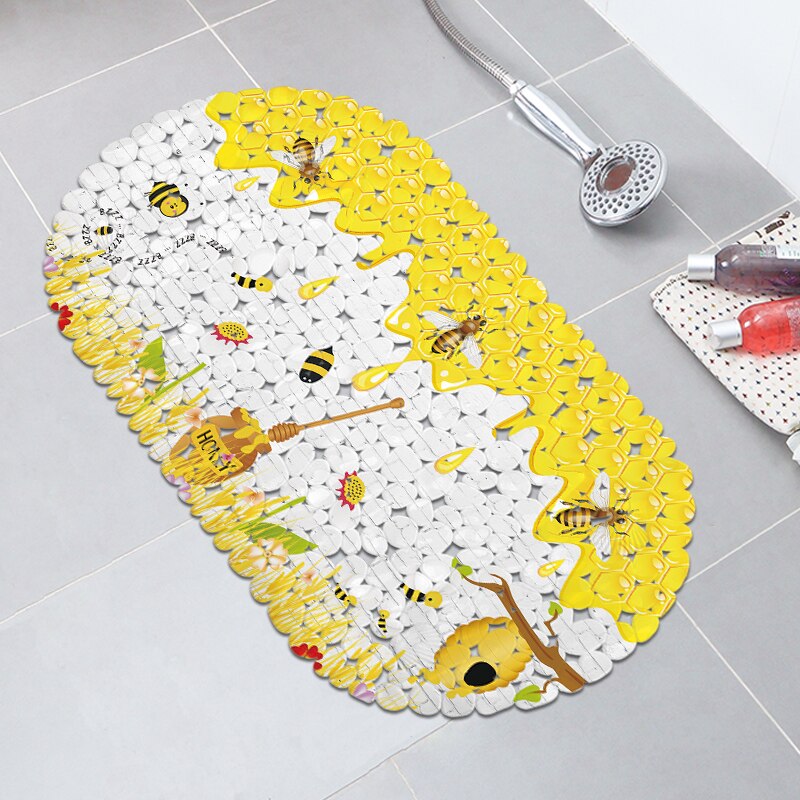 Badmatten pvc douche badmat antislip vloermat eenvoudige badmat badmat antislipmat badkamer
