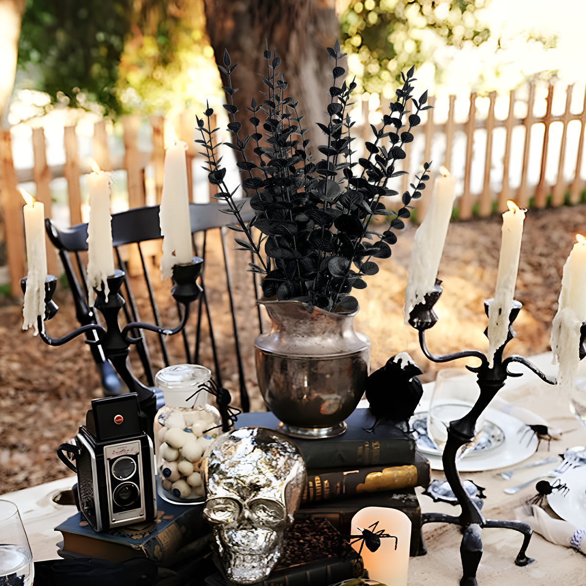 10pcs Artificial Plants-National Saudi Day, Naviad Decor, Fall Decor, Thanksgiving Decor, Party , DIY, Room, Halloween, Wedding