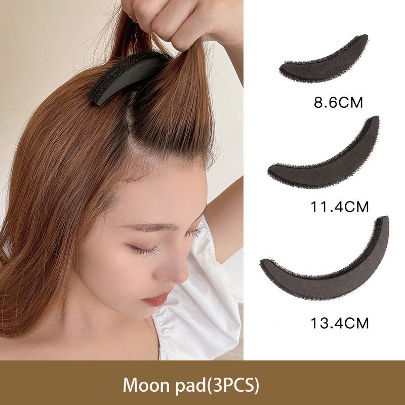 Clip Invisible para el cabello, Almohadilla para la parte posterior de la cabeza, raíz del pelo, Clip esponjoso, accesorios para el cabello, horquilla, esponja, almohadilla para el cabello, artefacto esponjoso: 4