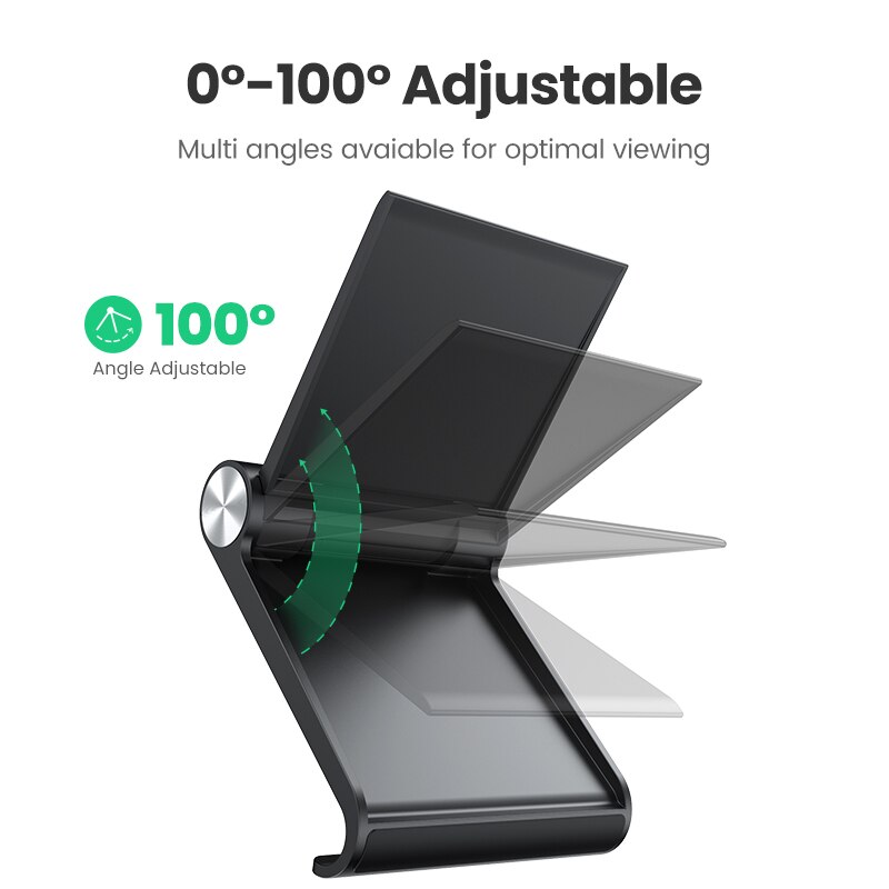 Ugreen Adjustable Mobile Phone Holder Stand Foldable Smartphone Support Tablet Stand for Phone Desk Cell Phone Holder Stand