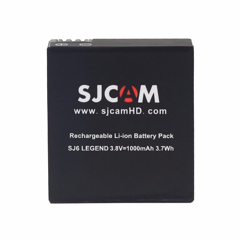 Originele Sjcam SJ6 Legend Batterij Oplader 2 Stuks Batterij 1 Stuks Oplader Voor SJ6 Legend Actie Camera