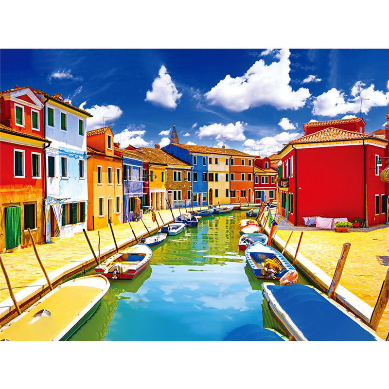 FAI DA TE Jigsaw Puzzle 1000 Pezzi di Montaggio Foto Viaggi Nello Spazio Paesaggio Puzzle Giocattoli Per Adulti Bambini A Casa I Bambini Giochi Regali: G with opp bag