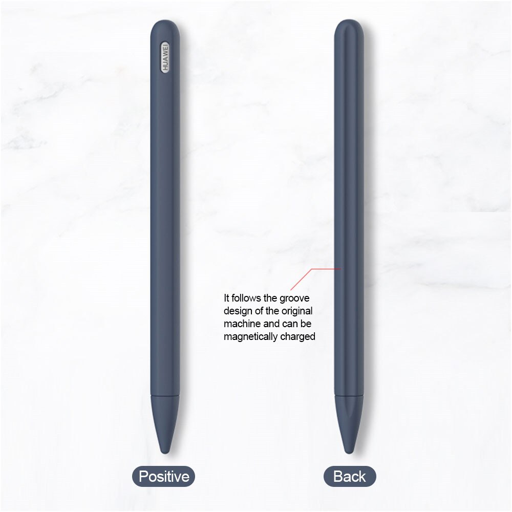 Bolsa de silicona para Huawei M, estuche protector para lápices de gel, pluma de lápiz de carga inalámbrica, para Huawei Matepad