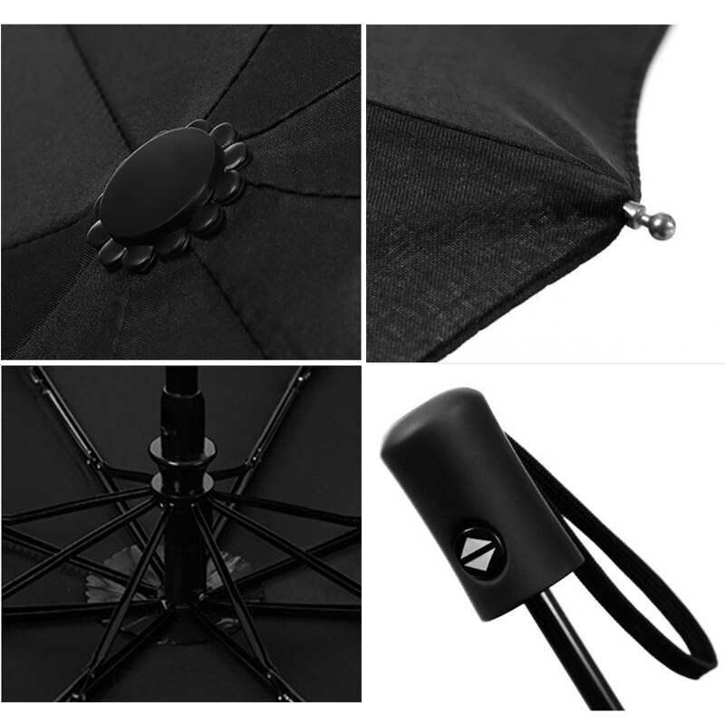 samochód stylizacja składany parasol automatyczny silny wiatroodporny deszcz mężczyźni kobiety parasol dla Mazda Kia Renault Volvo parasole samochodowe