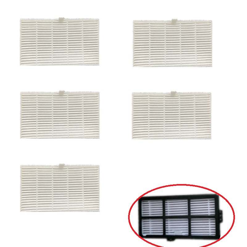 Filtro Hepa para Cecotec Conga 2290 Ultra Home piezas de aspiradora robótica accesorios de repuesto: Chocolate