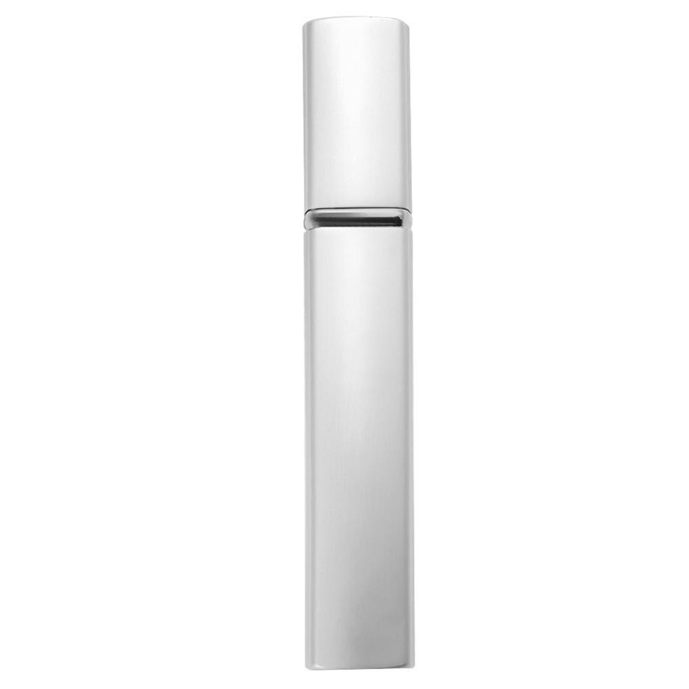 10ml/12ml draagbare, hervulbare lege reisverstuiverflesjes, geurspraybox, cosmetische lege parfumflesjes, make-uphouder: 12ml zilver