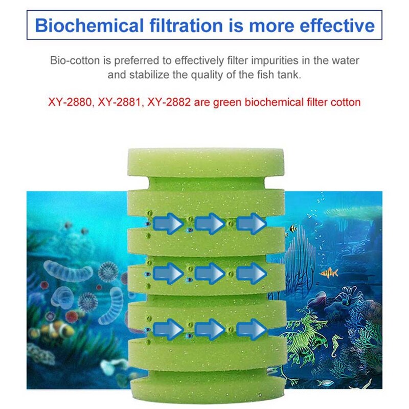 Aquariumfilter, ultra stil aquarium biochemisch sponsfilter aquarium luchtpomp betta fry aquarium aquarium waterval dubbel