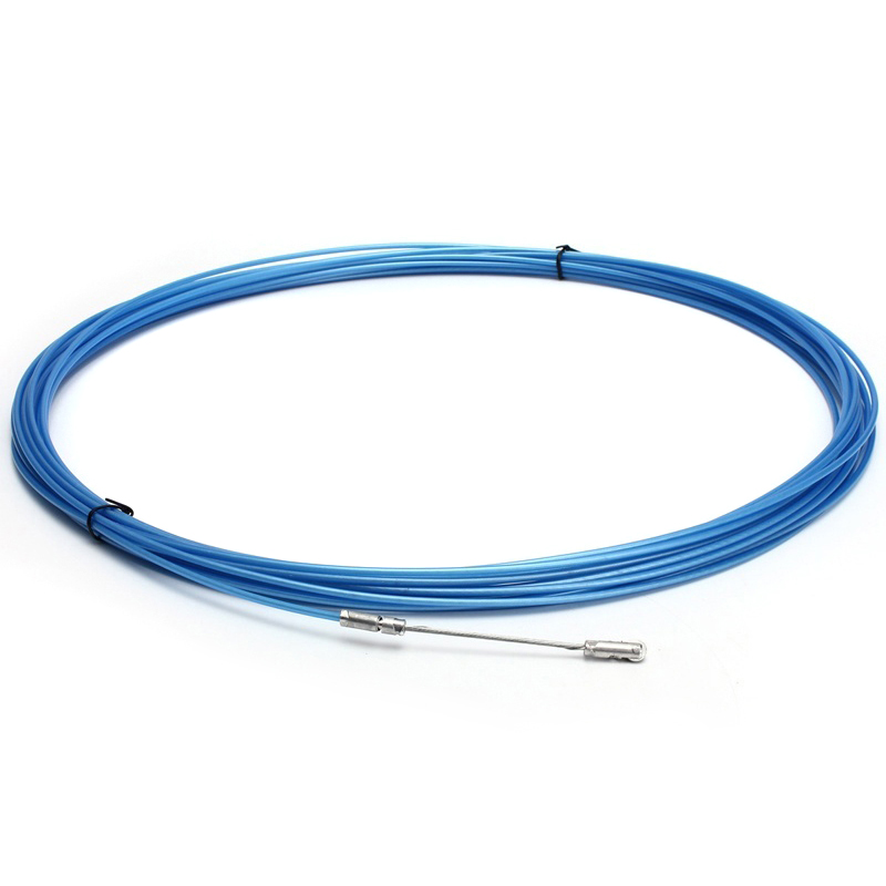 Electrician Tape Conduit Ducting Cable Puller Tools Wire Threader Puller With Roller Head Wheel Pushing for Wiring Installation