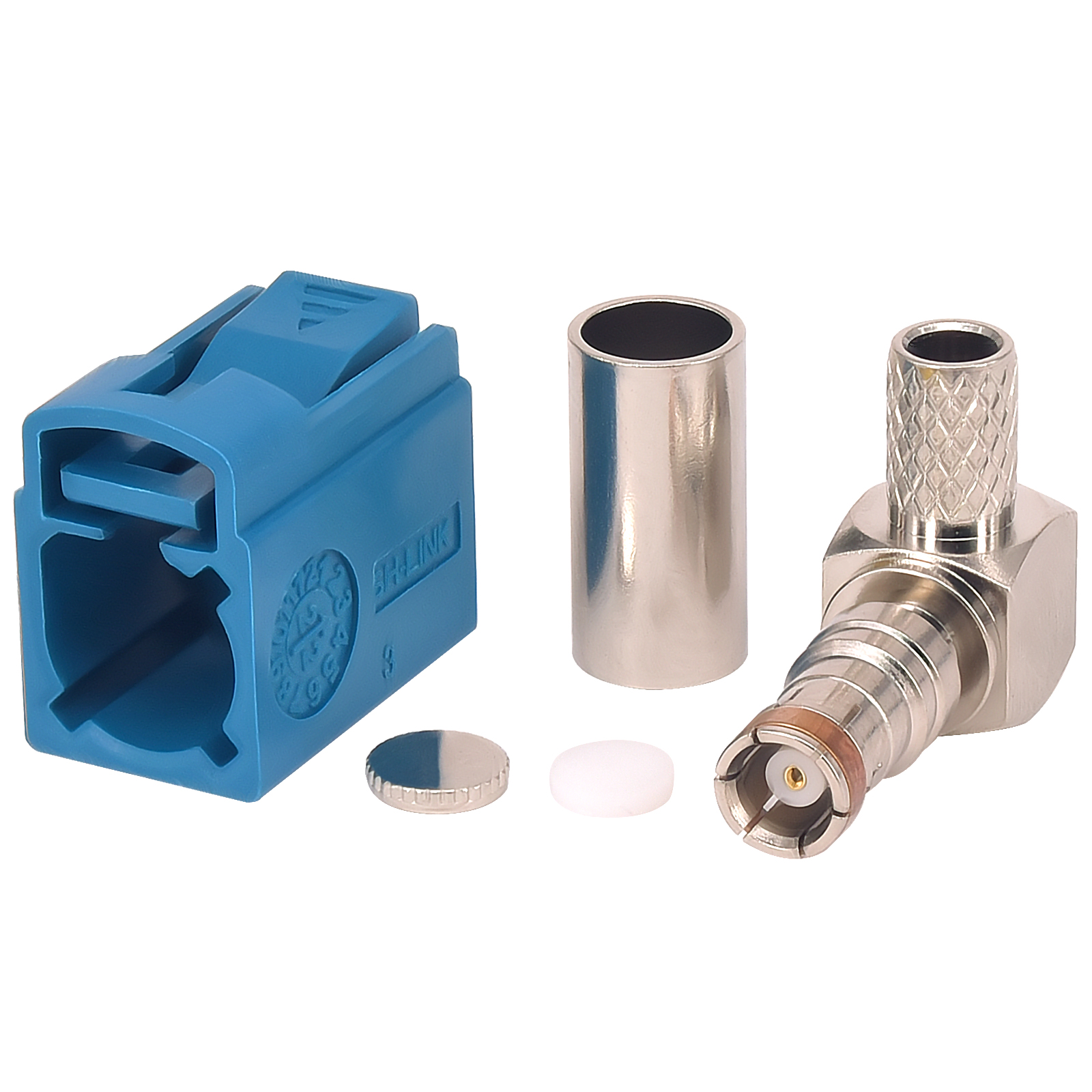 Liiuodo Auto Radio Antenne Connector Fakra Een Fakra B Fakra C Fakra K Fakra Z Voor Gps Rf Communicatie Systemen: Blauw