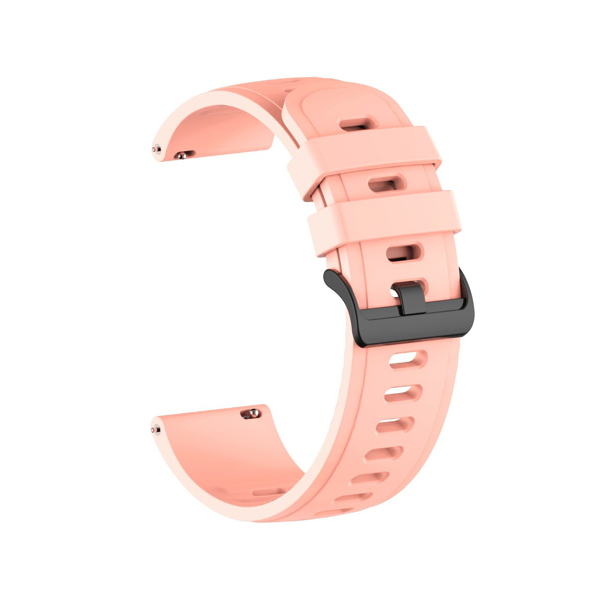 Bracelet en Silicone pour Xiaomi Watch Color 2, Bracelet de sport pour Garmin venus 2/Vivoactive 3 4, pour Amazfit GTS 2e: M / Rose