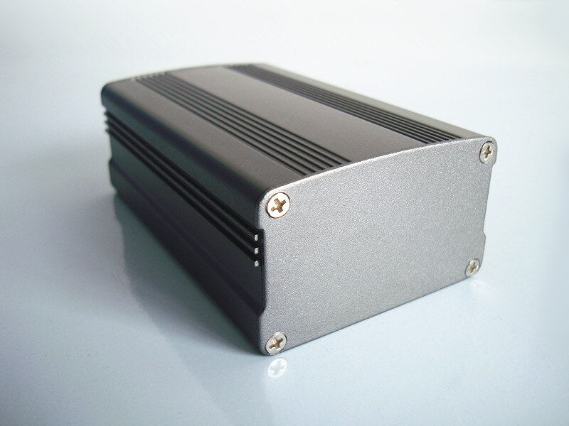 Aluminum Enclosure Box Power Battery Shell Chassis Shell Desktop DIY 64*38*100mm