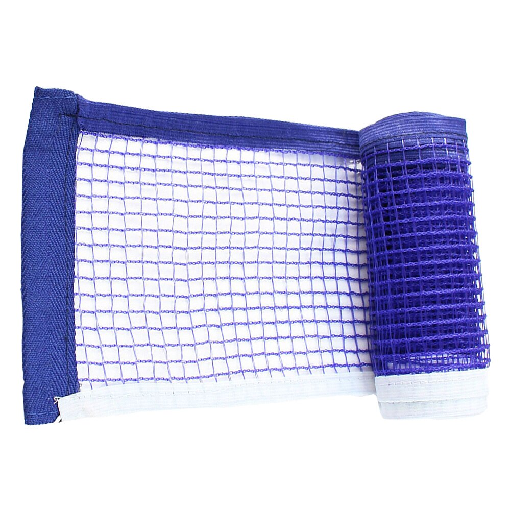 Tafeltennis Net Universal Sport Levert Sterke Mesh Spelen Draagbare Foldabletable Tennis Netto Vervangende Onderdelen: Blue