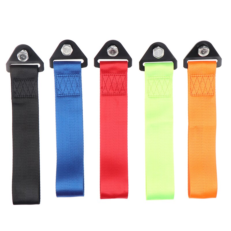 1pc Universal Towing Rope High Strength Nylon Trailer Tow Eye Strap Tow Strap