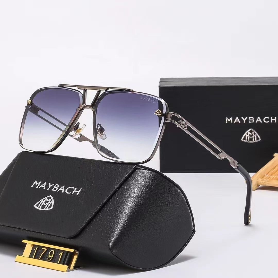 Auto Gemütliche Männer Und Frauen Sonnenbrille UV Schutz Brille Maybach S Klasse GLS480 GLS600 S400 S450 S480 S500 S580 S650 S680: Silber