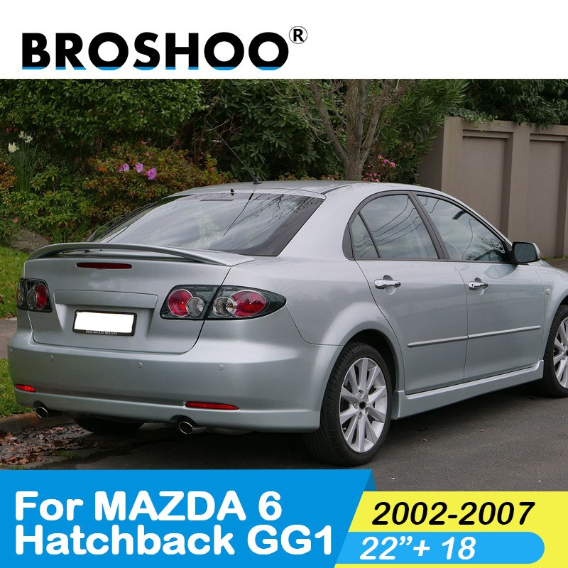 Broshoo Auto Ruitenwissers Blade Voor Mazda 6 2002 2003 2004 2005 2006 2007: Hatch GG1 2218