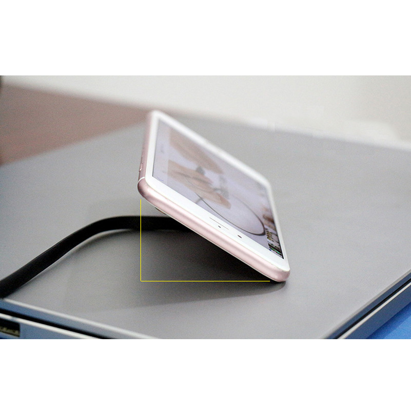 Câble de chargement Micro USB noir de 1M | Pour Iphone Android Gaming cordon de charge de Type C câbles de chargeur rapide de jeu avec support de téléphone