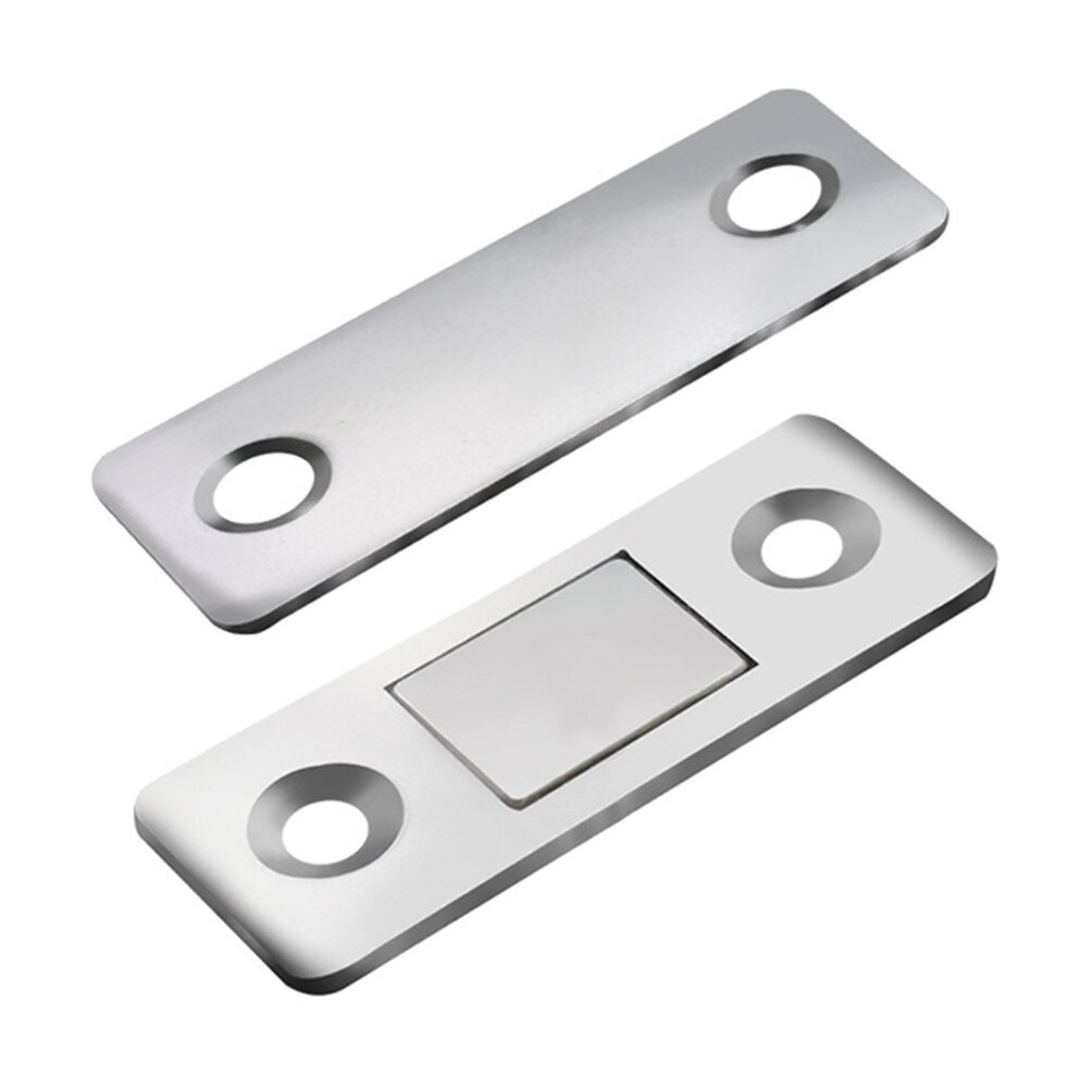 ETUUD Strong Magnetic Door Closer Cabinet Catch Latch Cupboard Thin Closures Stops Hidden With Screw Closet Furniture Hardware