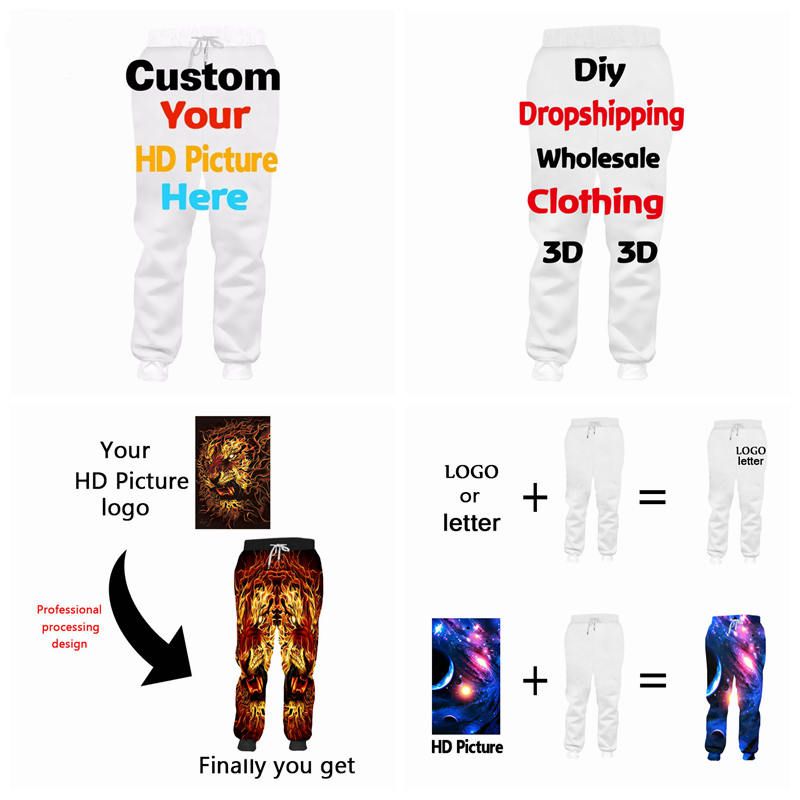Baggy broek heren dames kleurrijke verf 3d print joggingbroeken broeken unisex outdoor straat casual hiphop punk rock fitness joggingbroek