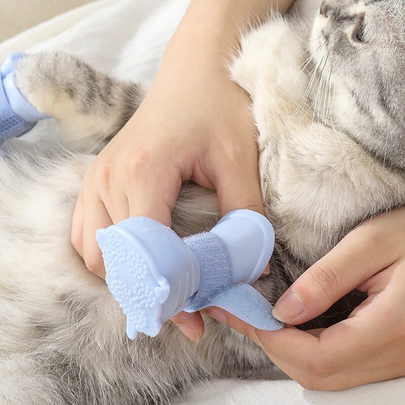 Buty dla psa kalosze dla psa antypoślizgowe wodoodporne kalosze dla kota na zewnątrz obuwie skarpety szczeniak trampki artykuły dla zwierząt