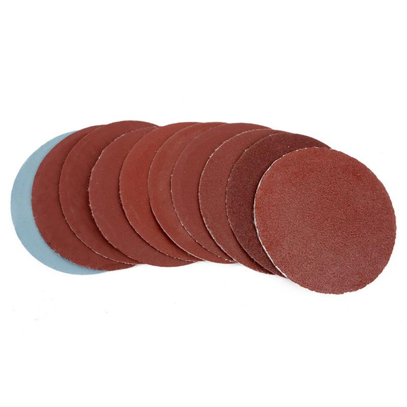Kit Disques Ponçage Bgs 8590 - Pour Perceuse, Grains 60 Et 120, Max 30000 Tr/min