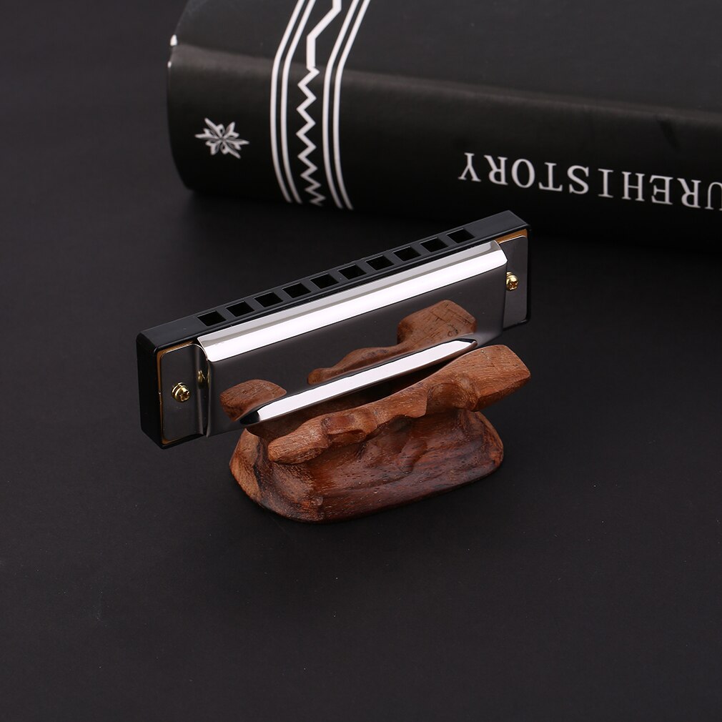 Harmonica 10 Holes Harp 20 C Tone Diatonic Harp key C Blues Jazz band mouth organ Harp Early Education Baby Music Sense Training