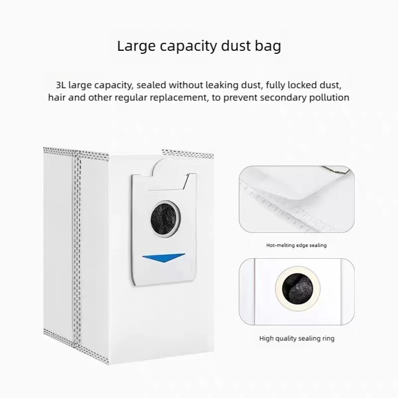 Ecovacs Deebot X2, X2 Pro X2 Omni robotstofzuiger Dagelijkse verbruiksartikelen Hoofd- en zijborstels, dweildoeken, stofzakken, roller