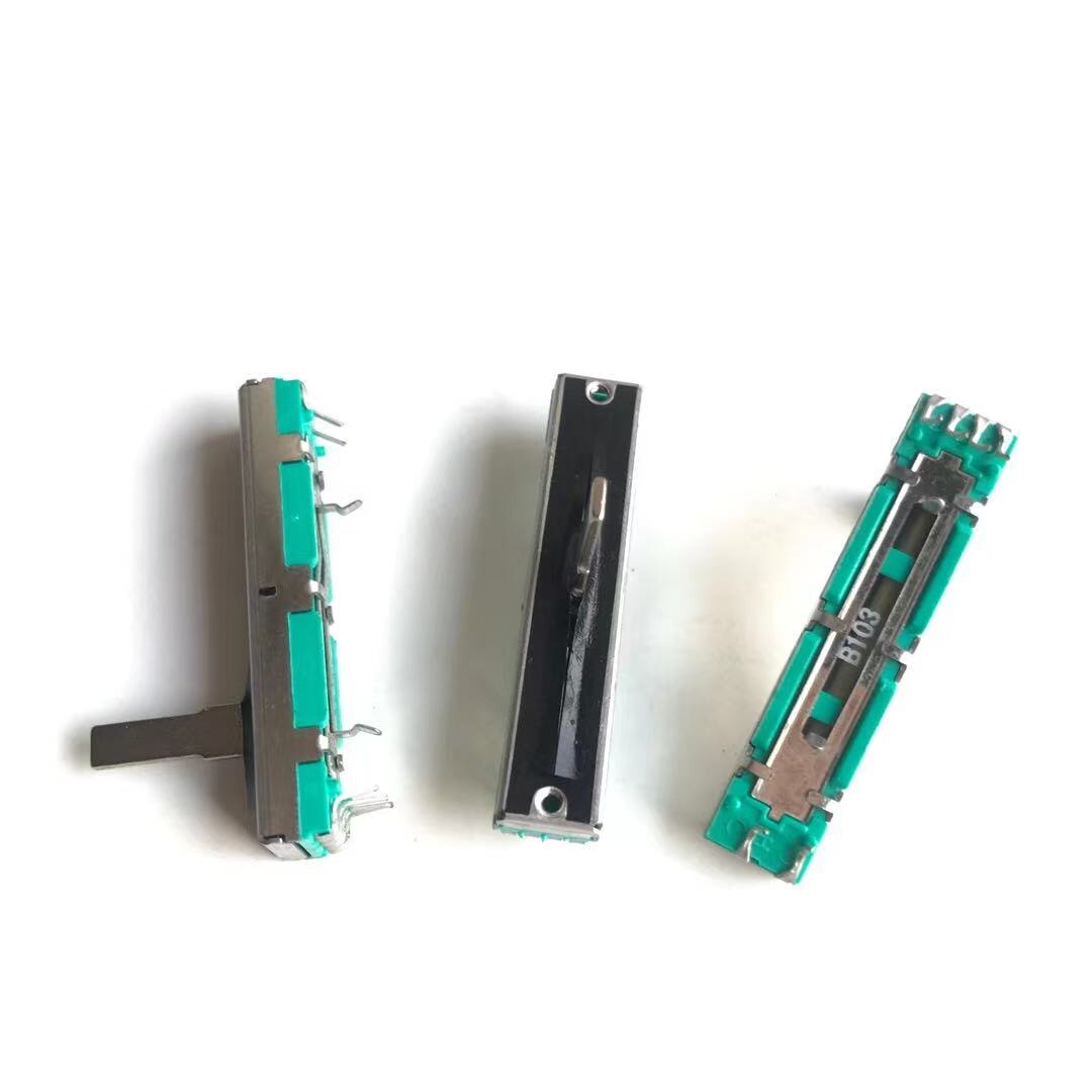 1pcs switch 45MM slide potentiometer 4.5 cm fader B10K For Roland keyboard recorder volume control switch 15MM handle