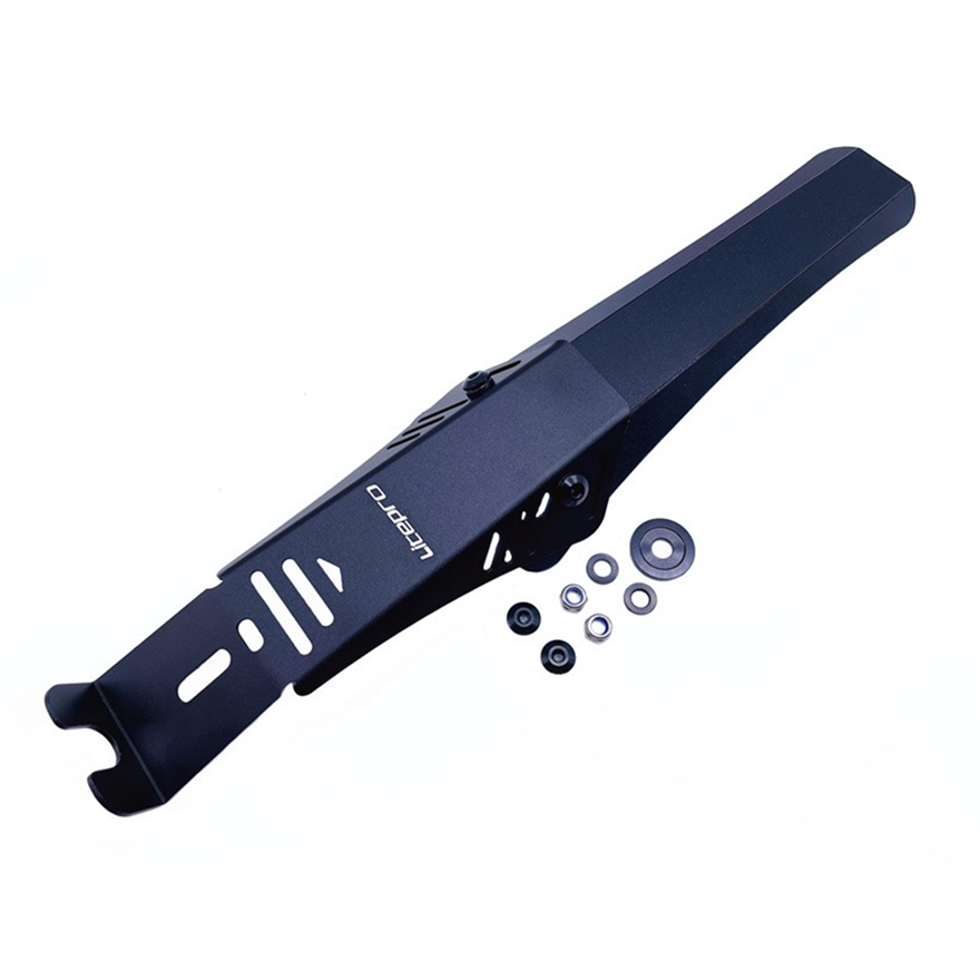 Litepro Vouwfiets Aluminium Spatbord Voor Birdy 2 3 Fiets Spatbord: Black