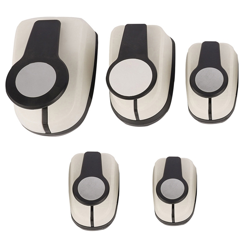 Kompakt hobbystanser rund hulmaskine til gør-det-selv fødselsdagskortfremstilling scrapbooking kunst papirhåndværk 9mm/16mm/25mm/38mm/50mm