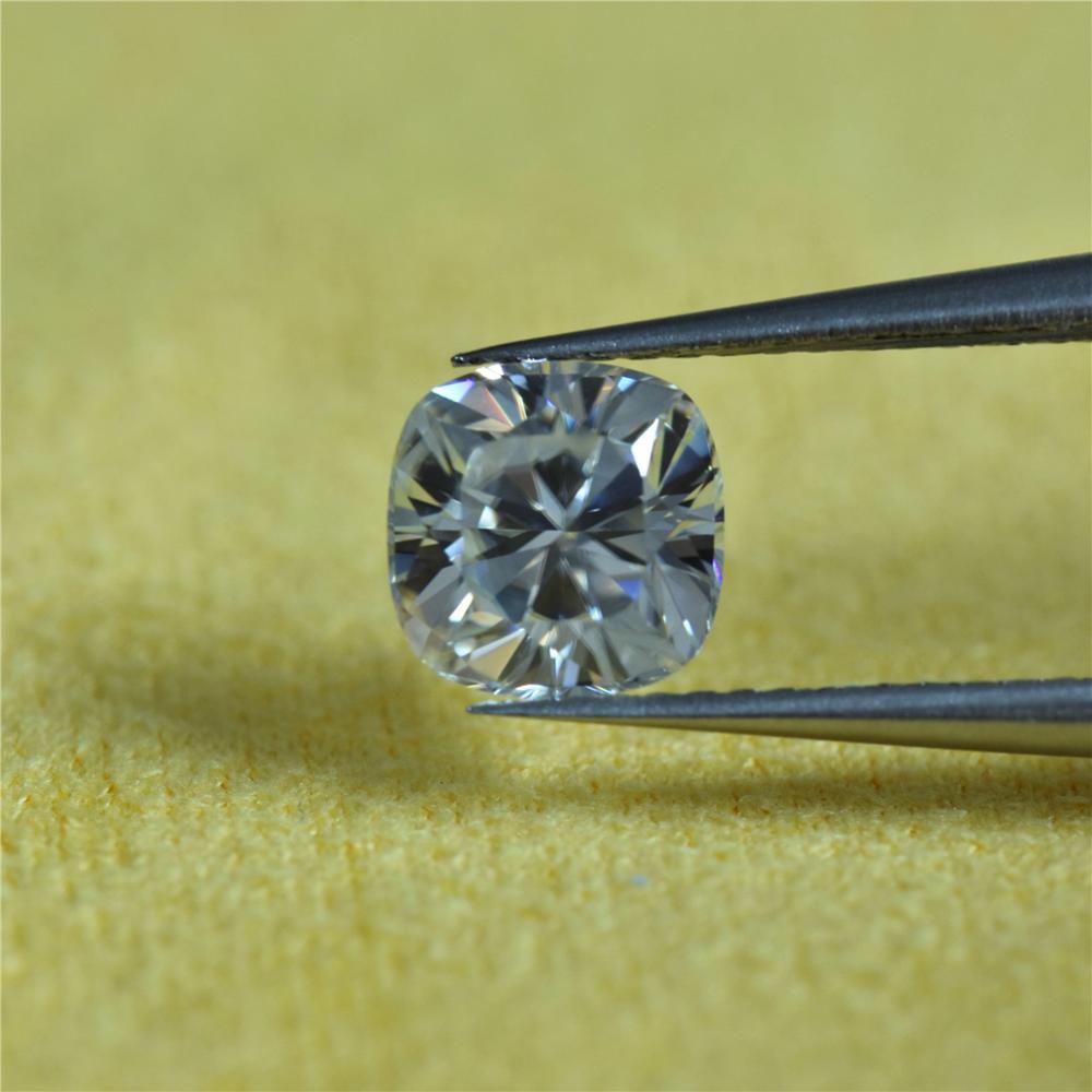 4.0x4.0mm Kussen Cut Loose Moissanite Stenen met super witte kleur VVS duidelijkheid