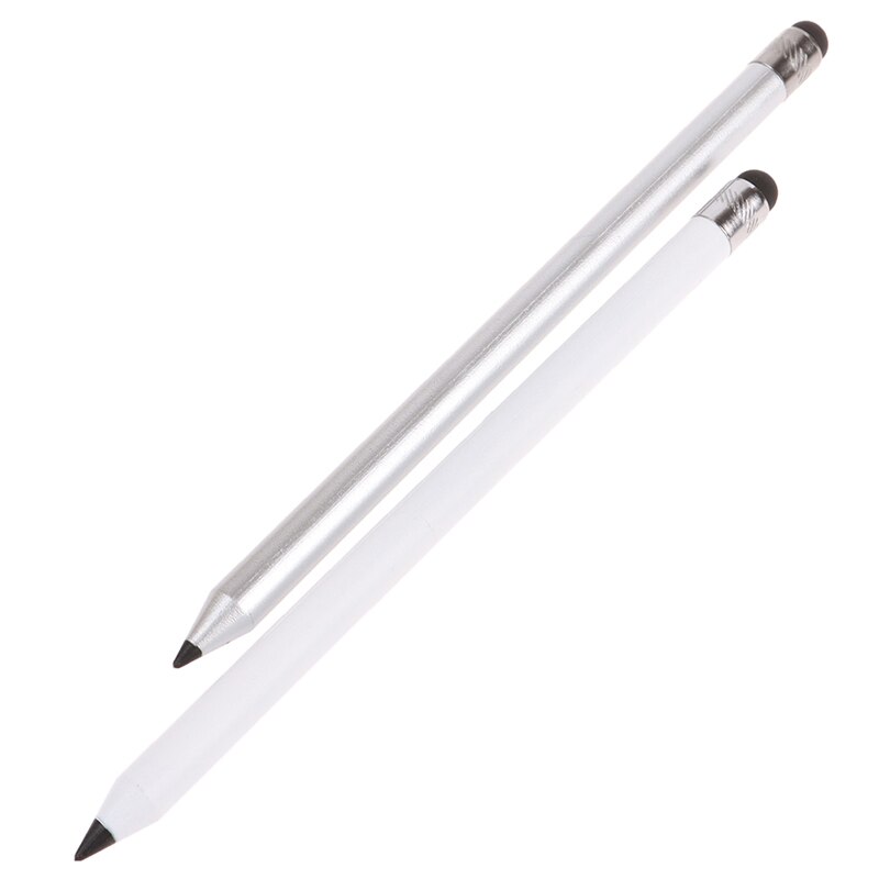 1PC Dual Head Touch Screen Stylus Pencil Capacitive Capacitor Pen For i-Pad For Samsung Phone Tablet PC Accessories