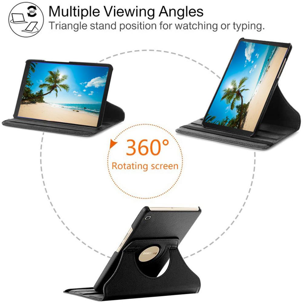 Til samsung galaxy tab  a7 etui , 360 graders roterende stativ tablet cover til samsung galaxy tab  a7 10.4 "sm -t500 t505