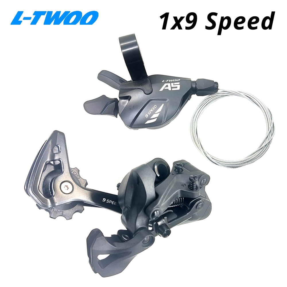 LTWOO A5 1X9 9 velocidades cambio de marchas grupo de activadores 9 s 9v palanca de cambio 9 velocidades cambio de marchas trasero Compatible SRAM