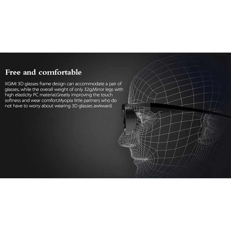 4 pièces lunettes 3D à obturateur actif pour DLP Link Compatible 96-144HZ avec projecteurs Optama /Acer/BenQ /ViewSonic/XGIMI DLP Link