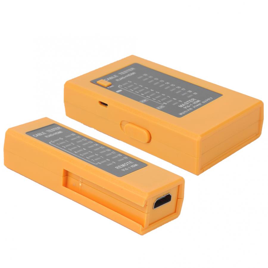 Network Cable Tester Wire Line Finder Network Repair HDMI Wire Finder Network Testing Tools Indicator Display