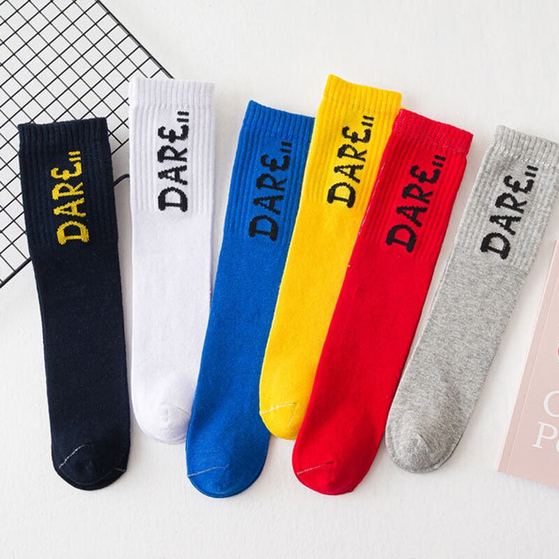 Balleenshiny Harajuku Street Wear Ankle Baby Socks Unisex Hip-hop Breathable Sport Socks Autumn Winter Kids Socks