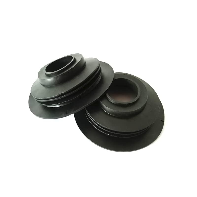 2 STKS Koplampafdichting Stofkap Met Gat Voor HID en LED-koplamp Kit Universeel