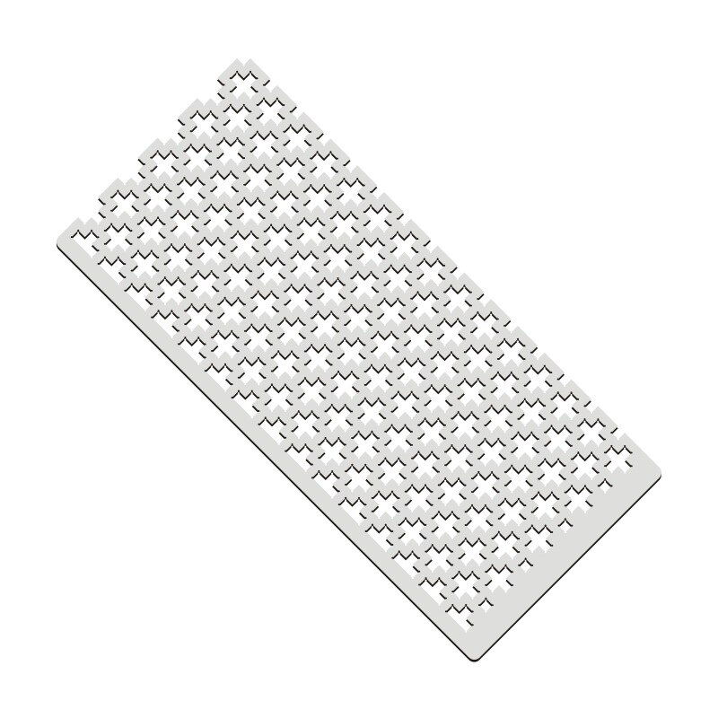 Edelstahl Diamant Gemalt Netz Lineal DIY Stickerei Zubehör Handwerk Werkzeuge