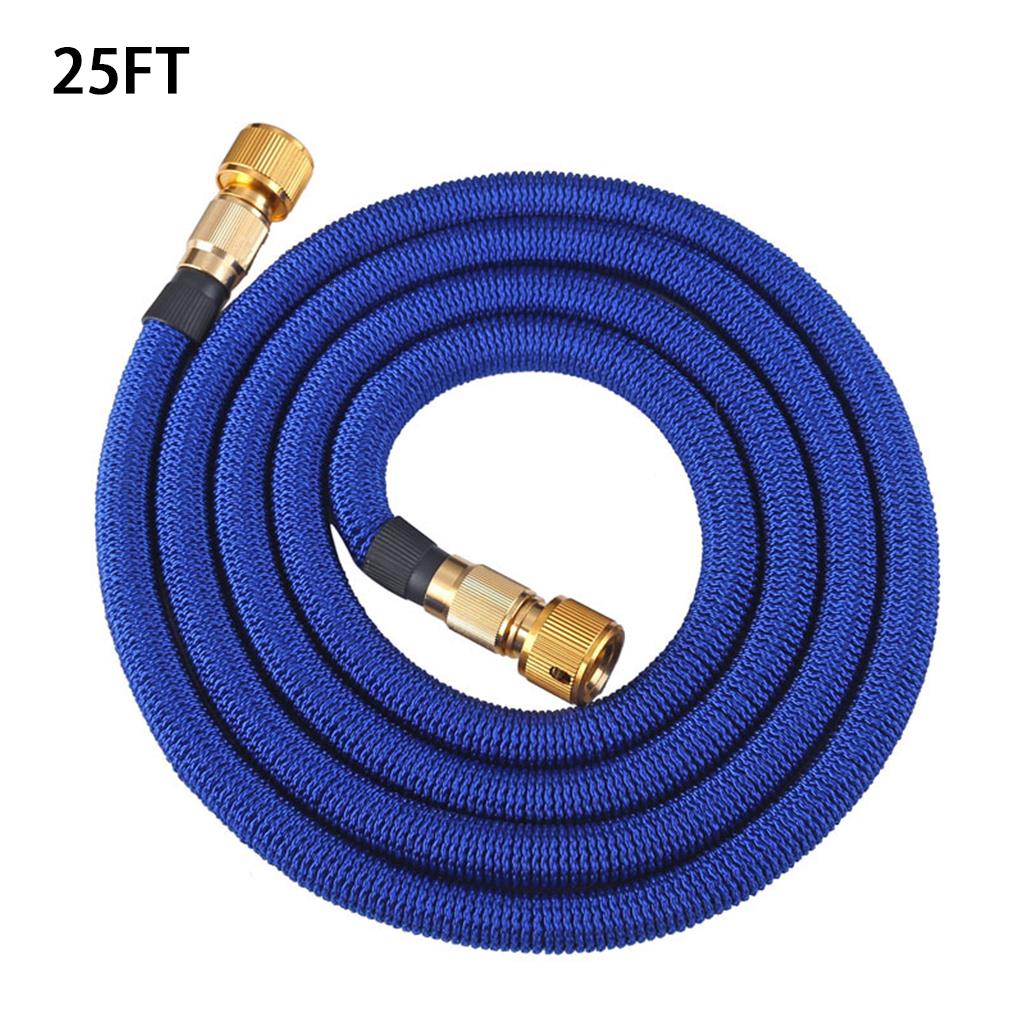 Garden Hose Pipe Expandable Flexible Expandable Water Hose for Garden Flower Plant Magic Hose For Car Wash Stretch: 100ft / Blauw