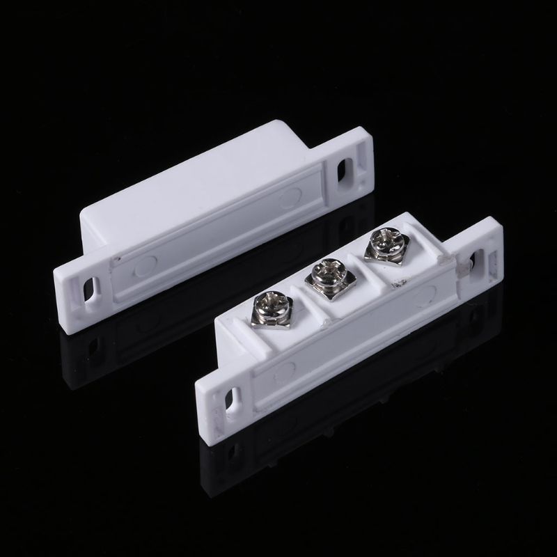NC NO Magnetic Contact Switch Door Sensor Wired Metal Roller Shutter Door Home Alarm System