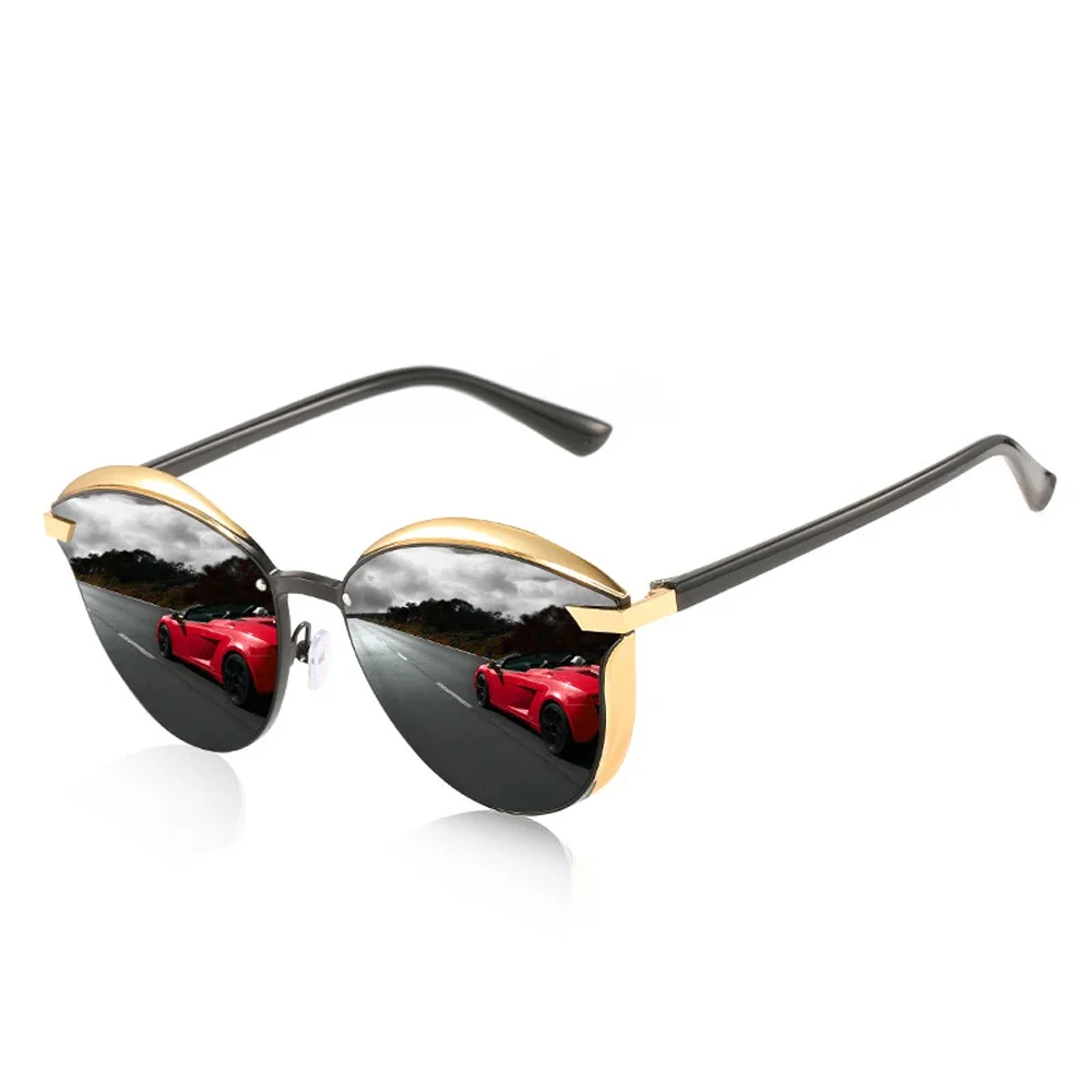 MUSELIFE Frauen Polarisierte Sonnenbrille Luxus Katze Auge Damen Jahrgang Weibliche Sonnenbrille Oculos Gafas