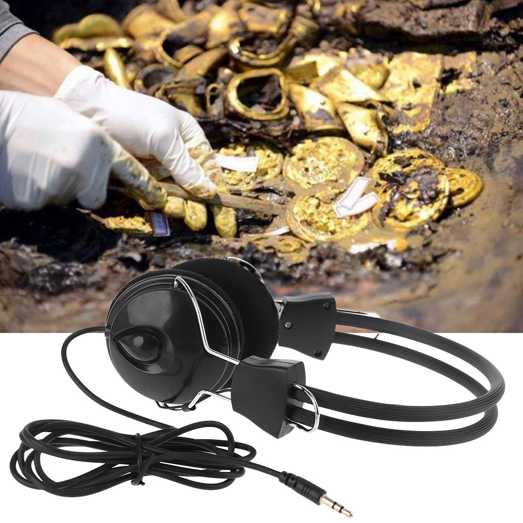 Headphone Earphone for GF2 T2 FS2 Metal Tester Gold Detector Treasure Hunter Underground Scanner Accessories No Noise