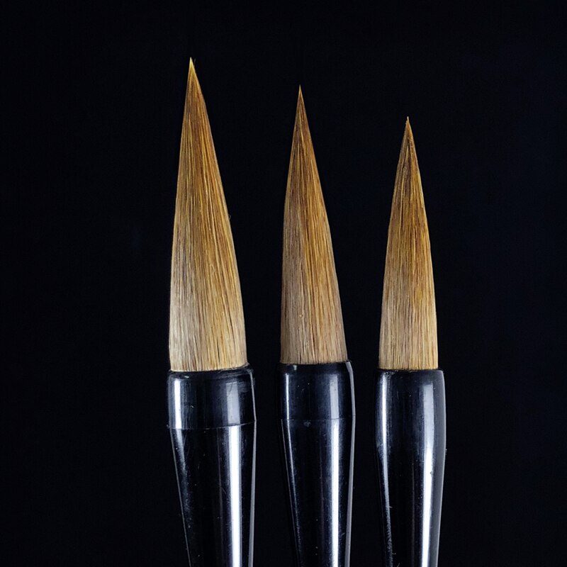 Ren ulv stor middels liten kalligrafi penselpenn for store tegn weasel couplet lian pensel kalligrafi praksis papeleria