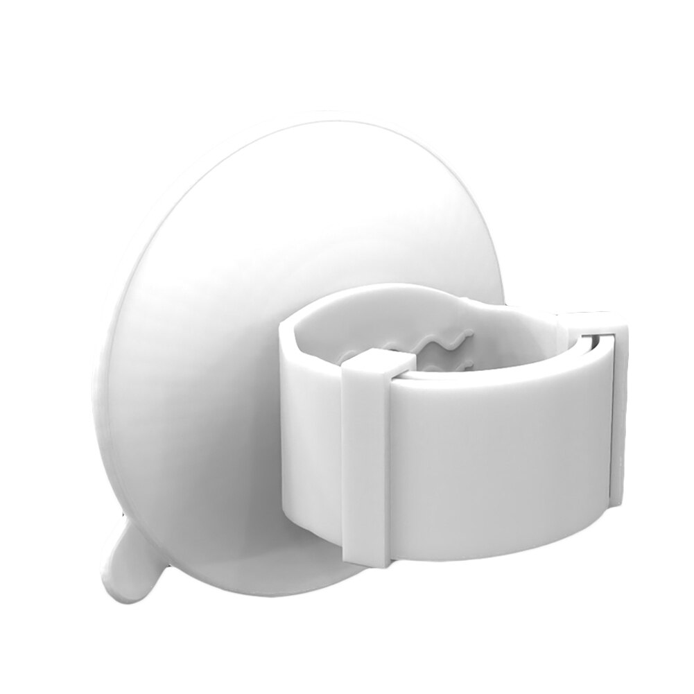 Suction Cup Shower Head Holder Handheld Showerhead Bracket Adjustable Shower Holder Removable Wall Mounted SEC88: single big sucker