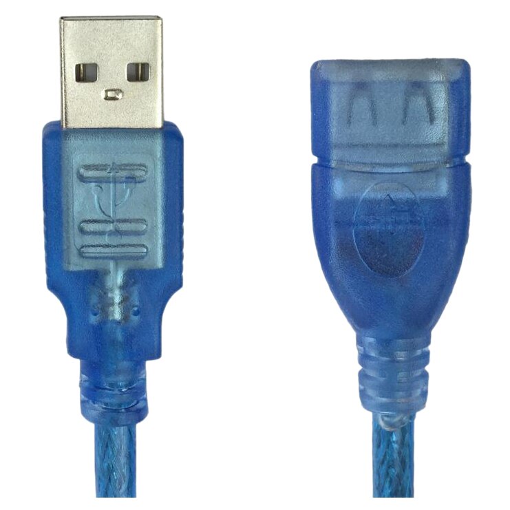 USB Extension Data Cable 2.0 A Male to A Female Long Cord for Computer