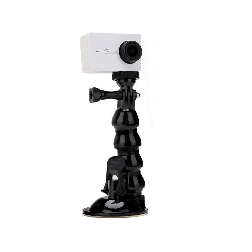 ST-115 Supporto girevole da casco+adesivo 3M GOPRO HERO 1 2 3 3+ ST-115