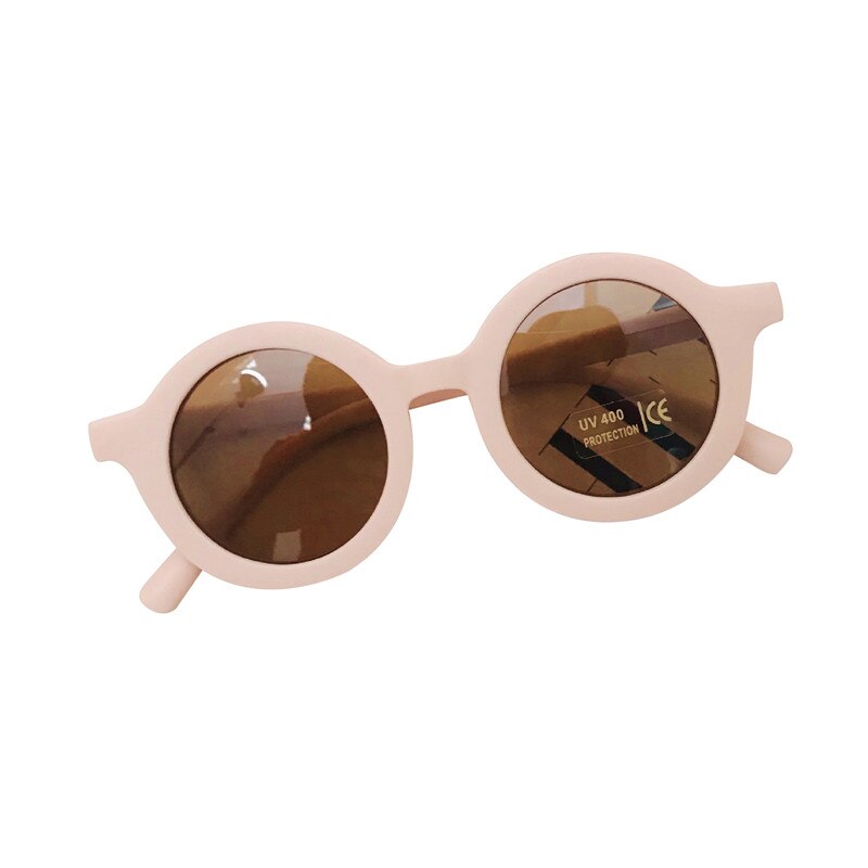 7 Colors Infant Kids Sunglasses Frame Anti-UV Sunglasses Outdoor Headwear Accessories Beach Protection for Boys and Girls: E