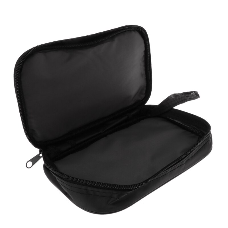 Bolsa negra para multímetro, 20x12x4cm UT, carcasa blanda a prueba de golpes, resistente al agua